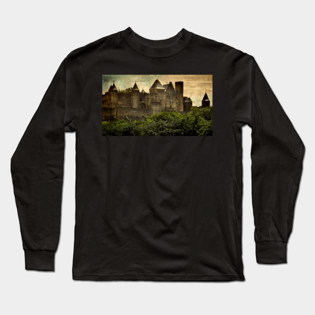 The Towers of Carcassonne Long Sleeve T-Shirt by IanWL